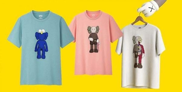 Tham khảo giá bán áo thun Kaws x Uniqlo chính hãng